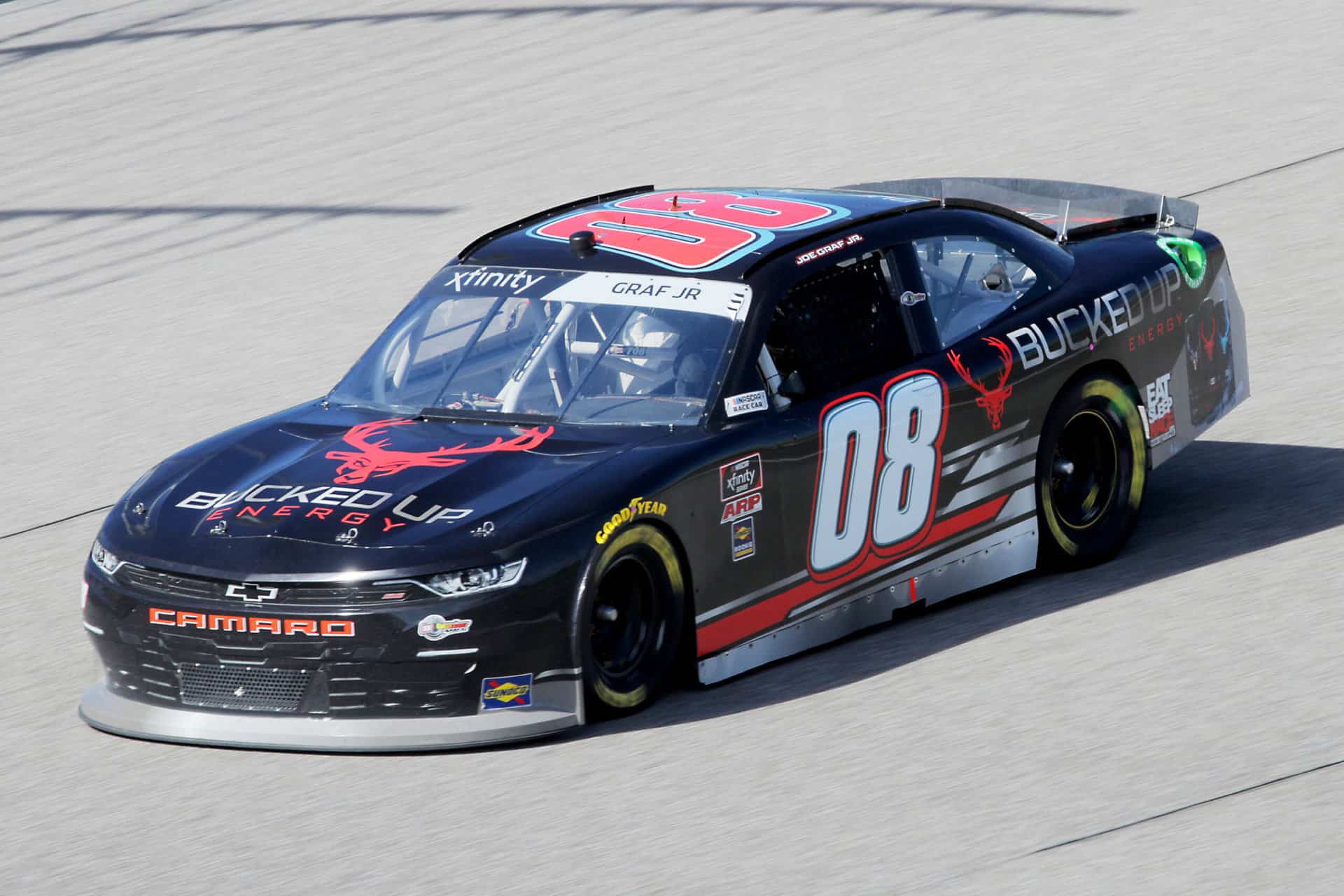 Read more about the article Joe Graf Jr. heads to Kentucky Speedway for track debut with Bucked Up Energy and SS GreenLight Racing