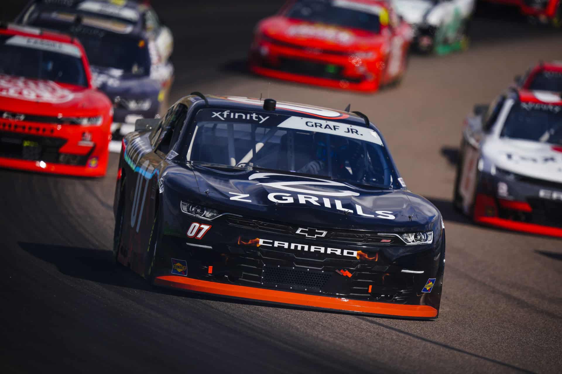 Read more about the article Joe Graf Jr. earns Z Grills lead lap finish in NASCAR debut at Phoenix