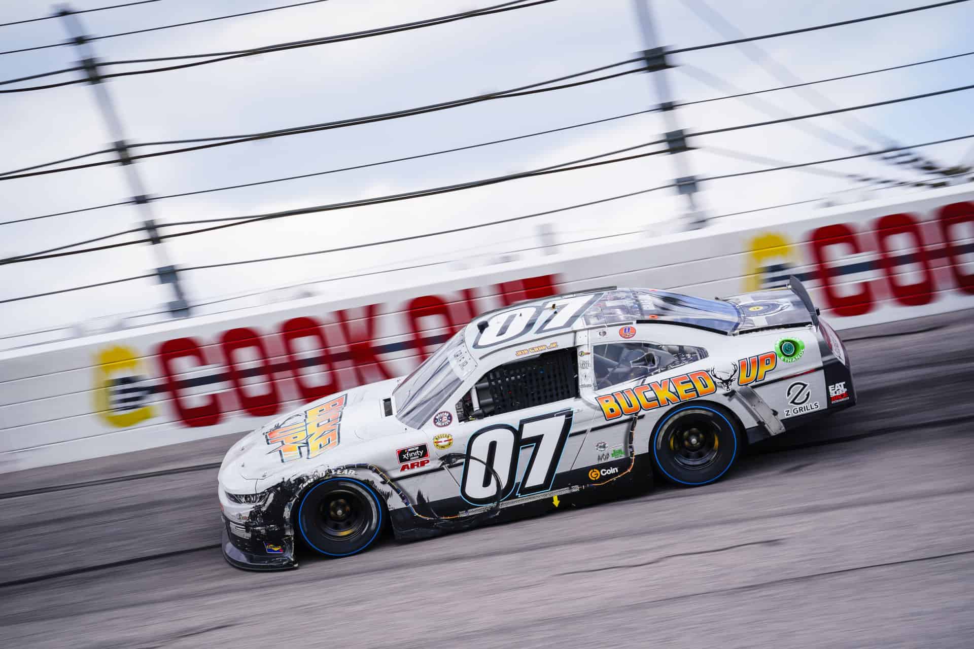 Read more about the article Top-20 run spoiled late at Darlington for Joe Graf Jr, SS GreenLight Racing