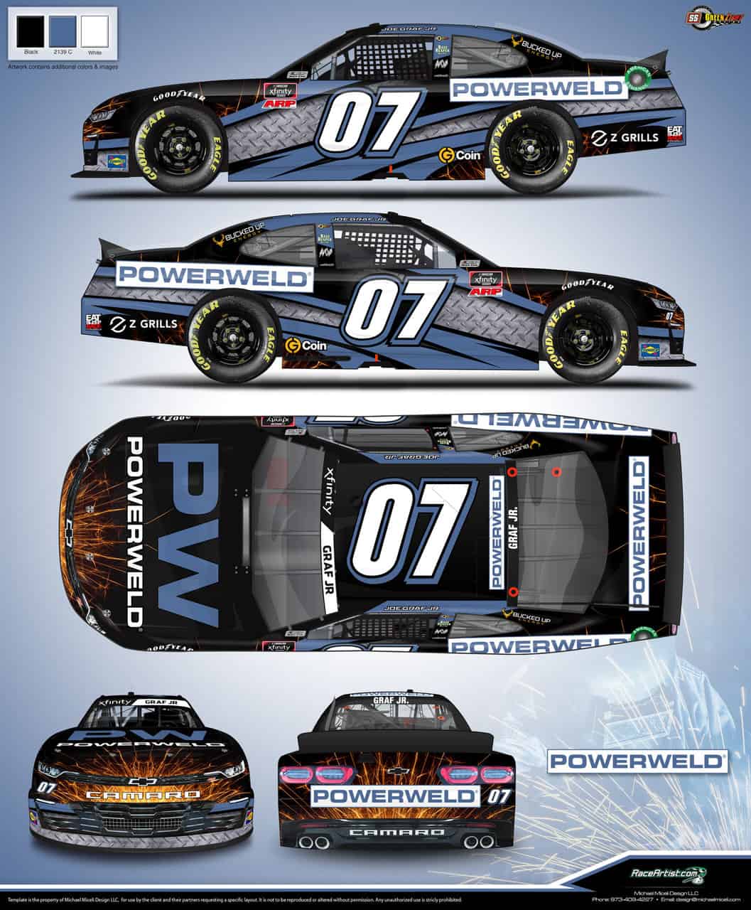 Read more about the article Joe Graf Jr. adds PowerWeld to Xfinity Series lineup